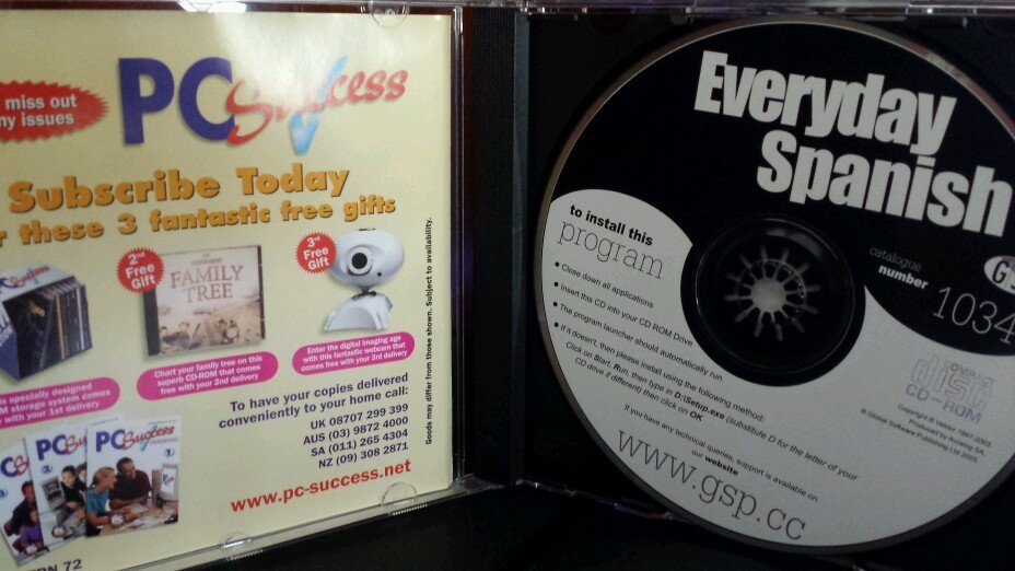 Everyday Spanish PC PROGRAM