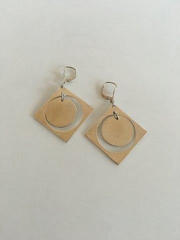 Bent Knudsen Sterling Silver Earrings