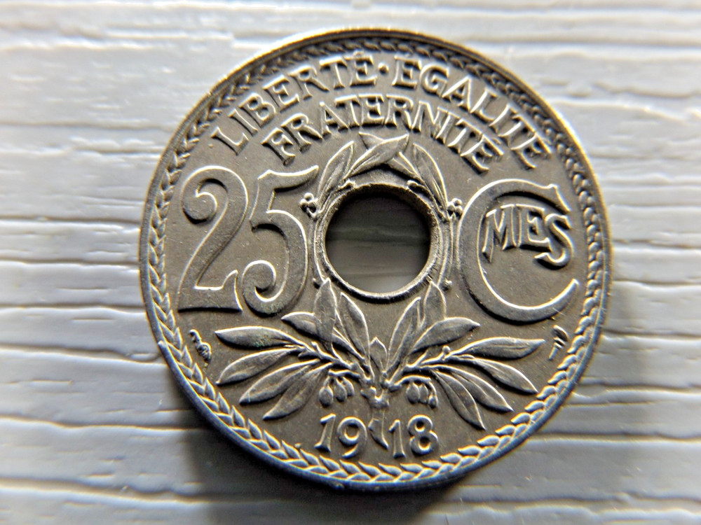 FRANCE 1918 25 Centimes