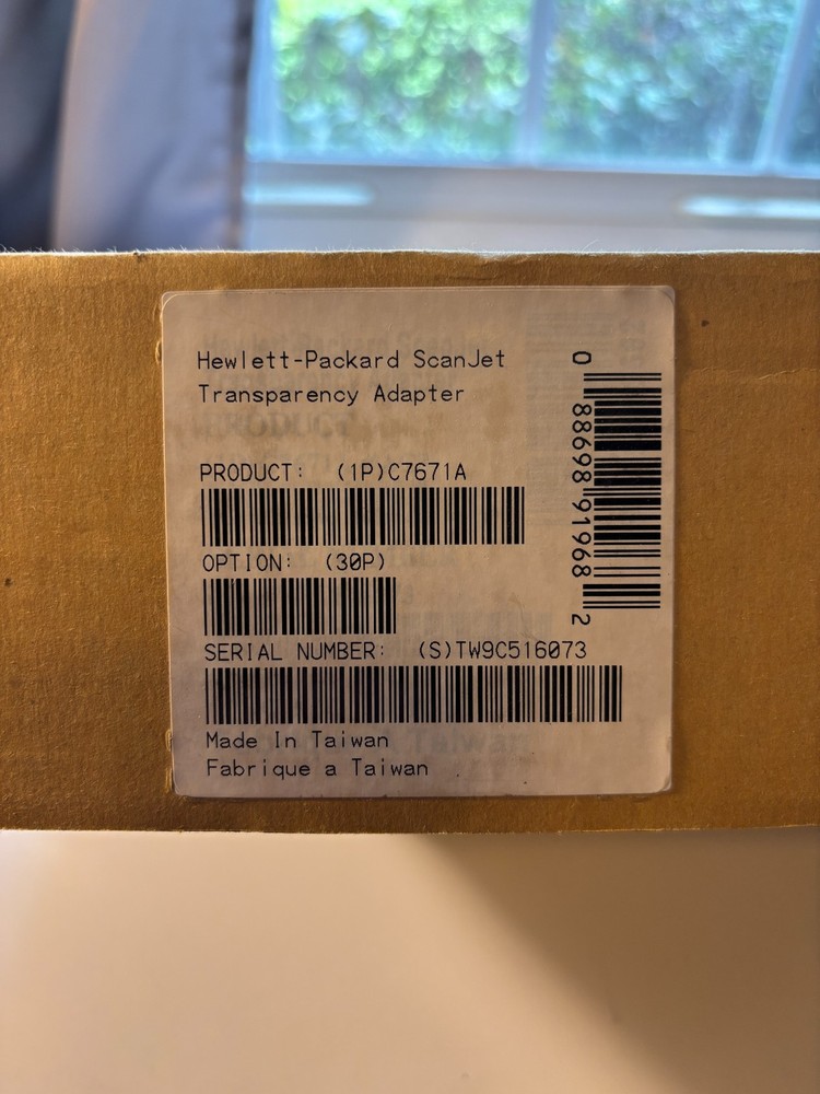 HP C7671A Scanner Transparency Adapter Unit for ScanJet