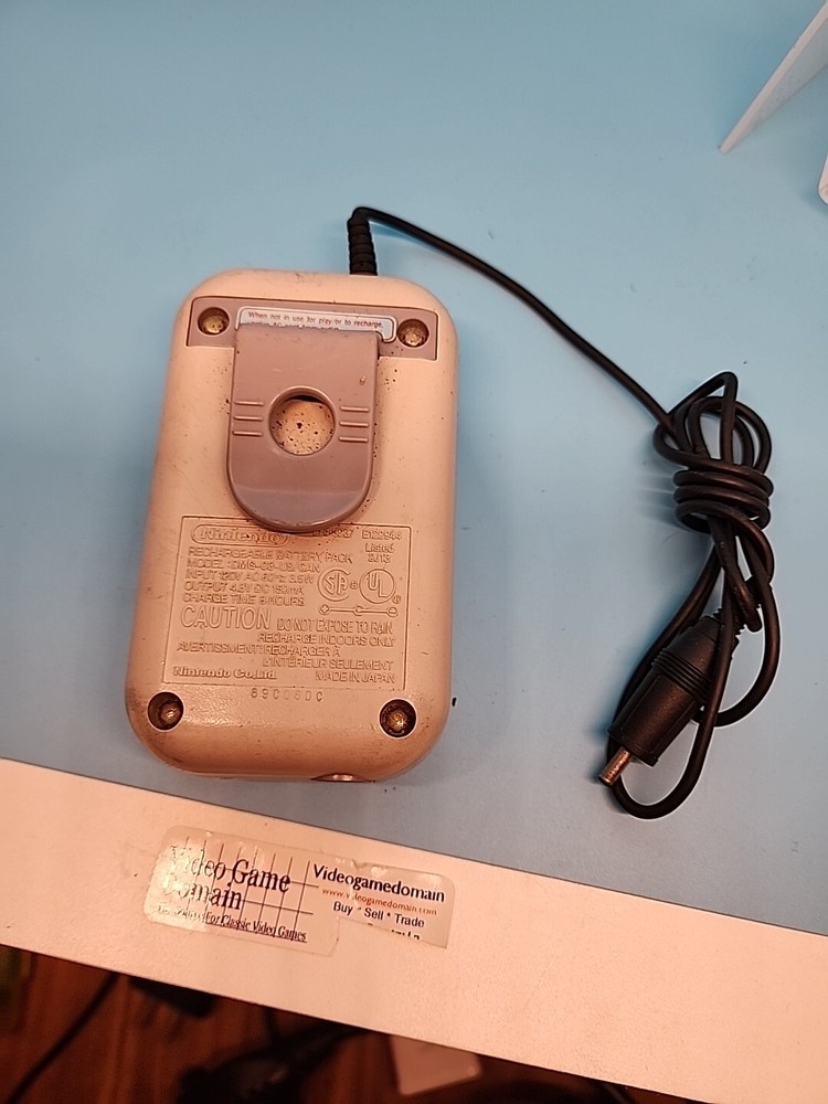 Game Boy Rechargeable Battery Pack AC Adapter Model DMG 03 US Untested