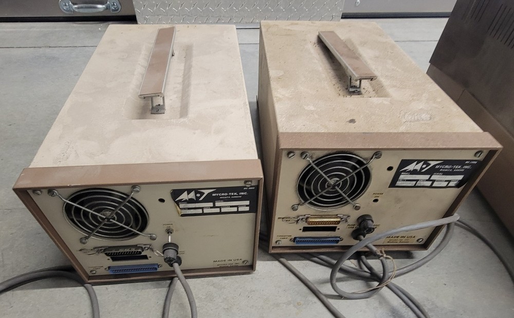 Mycro-Comp System 1100 2x MC84OL 2x MC400 Dual 8" Floppy Drives MC80C Controller