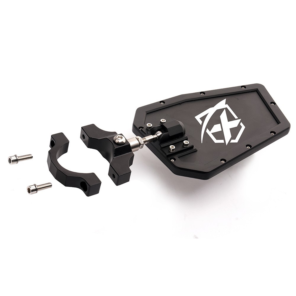 1.5"-2" UTV Rear View Side Mirrors for Can Am X3 Polaris RZR 570 XP 900 1000 4