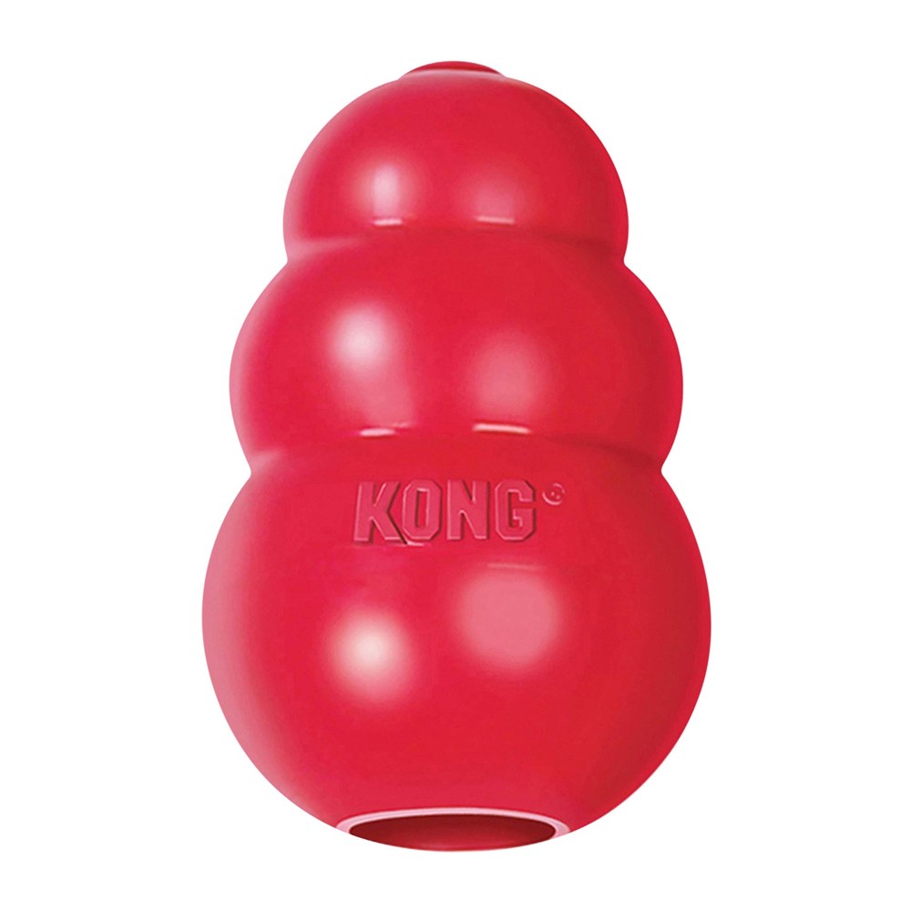 KONG Classic, Medium, 3 1/2", Red