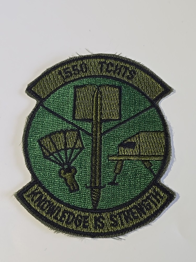 USAF Air Force Patch 4156: 1550th Technical Training Sqdn - subdued