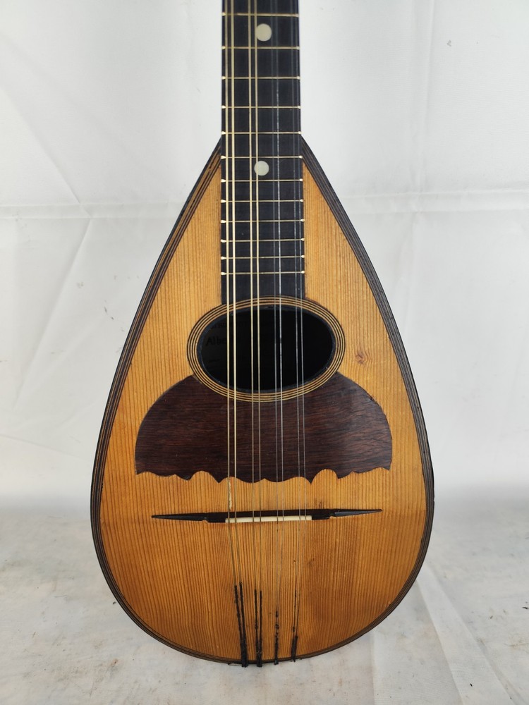 Mandolin Alberto Alberti 1905 Rome 曼陀林 만돌린マンドリン