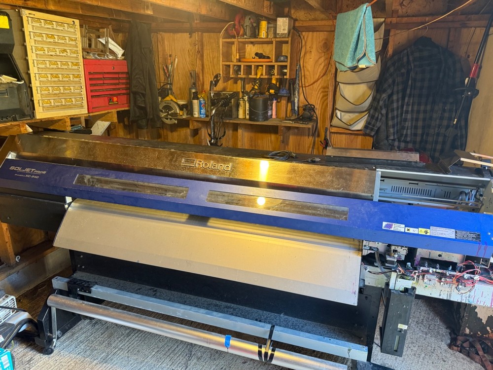roland xc 540 not printing