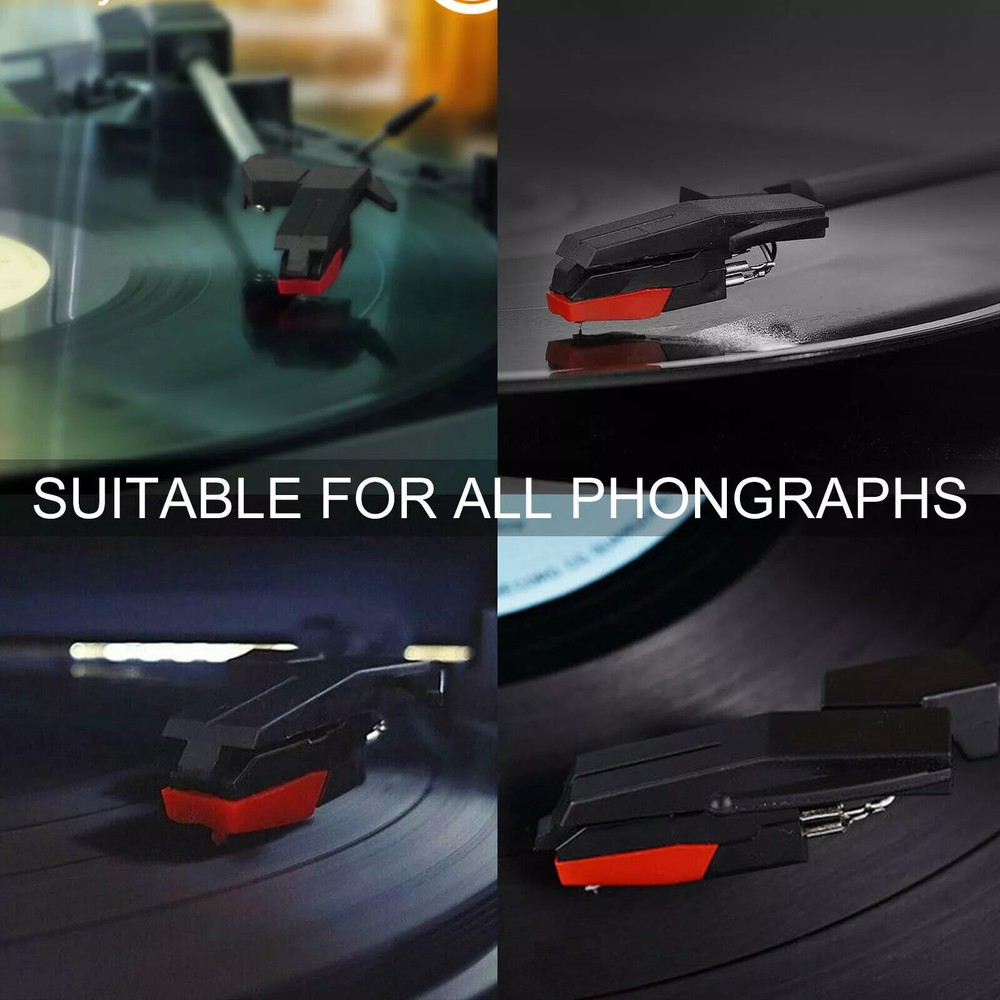 3Pcs Record Player Needle Turntable Stylus Replacement for Crosley Phonograph US