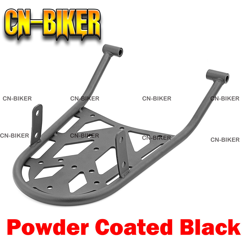 For 12-24 Honda CRF250L Enduro Black Steel Rear Tail Luggage Cargo Rack Utility