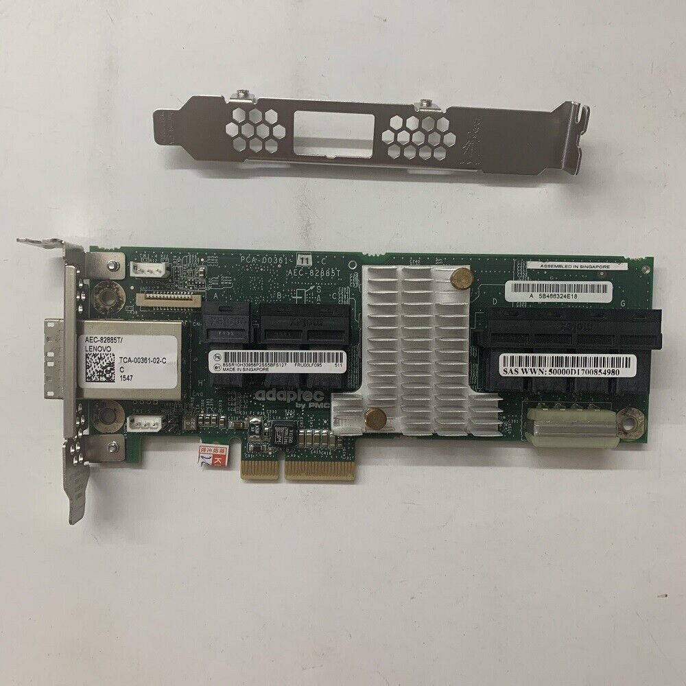 NEW Adaptec 2283400-R AEC-82885T/LENOVO 36Port 12Gb/s SAS Expander Card 82885T
