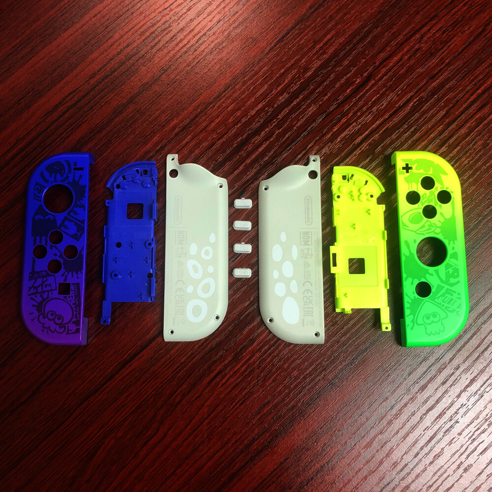 For Nintendo Switch Joy-Con Replacement Shell for Splatoon3 Limited Edition Case