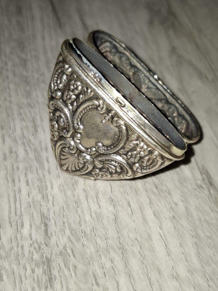 Vintage Sterling Silver vesta case