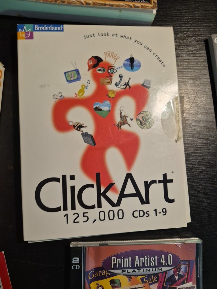 large lot 2000-2010 computer software resume art business software. *read*