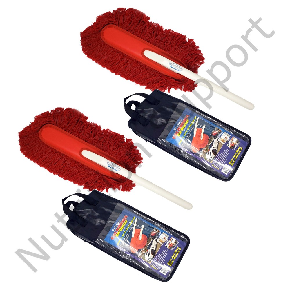 Original California Car Duster | Plastic Handle Duster - 2 Pack