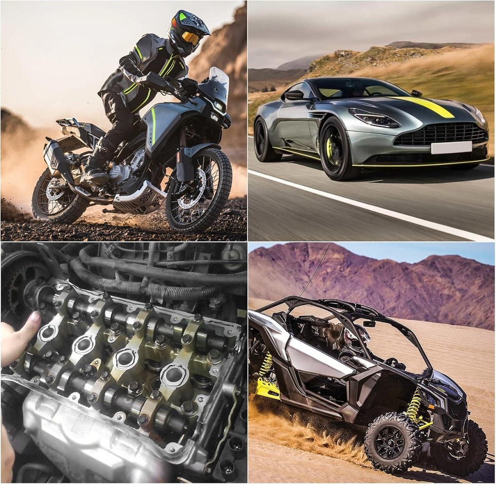 Valve Lapping Tool Kit with 5 Suction Cup Adapters,Durable Kit...