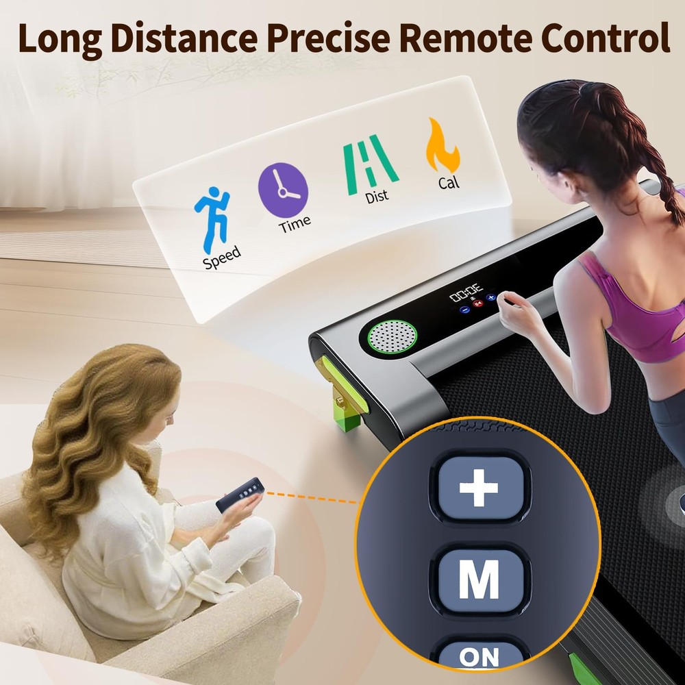 Treadmill Replacement Remote Control Only Compatible with HomeFitnessCode Wal...