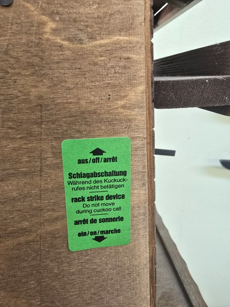 Schneider made Cuckoo Clock