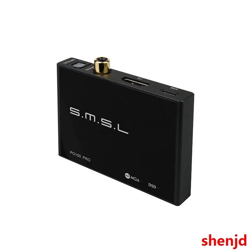 SMSL PO100 PRO USB Digital Interface MQA Decoding XOMS XU316 for PS5 Switch &