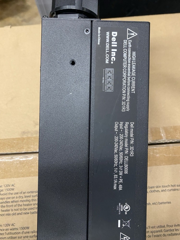 Dell 3D1R3 Basic Power Distribution Unit 200-240V