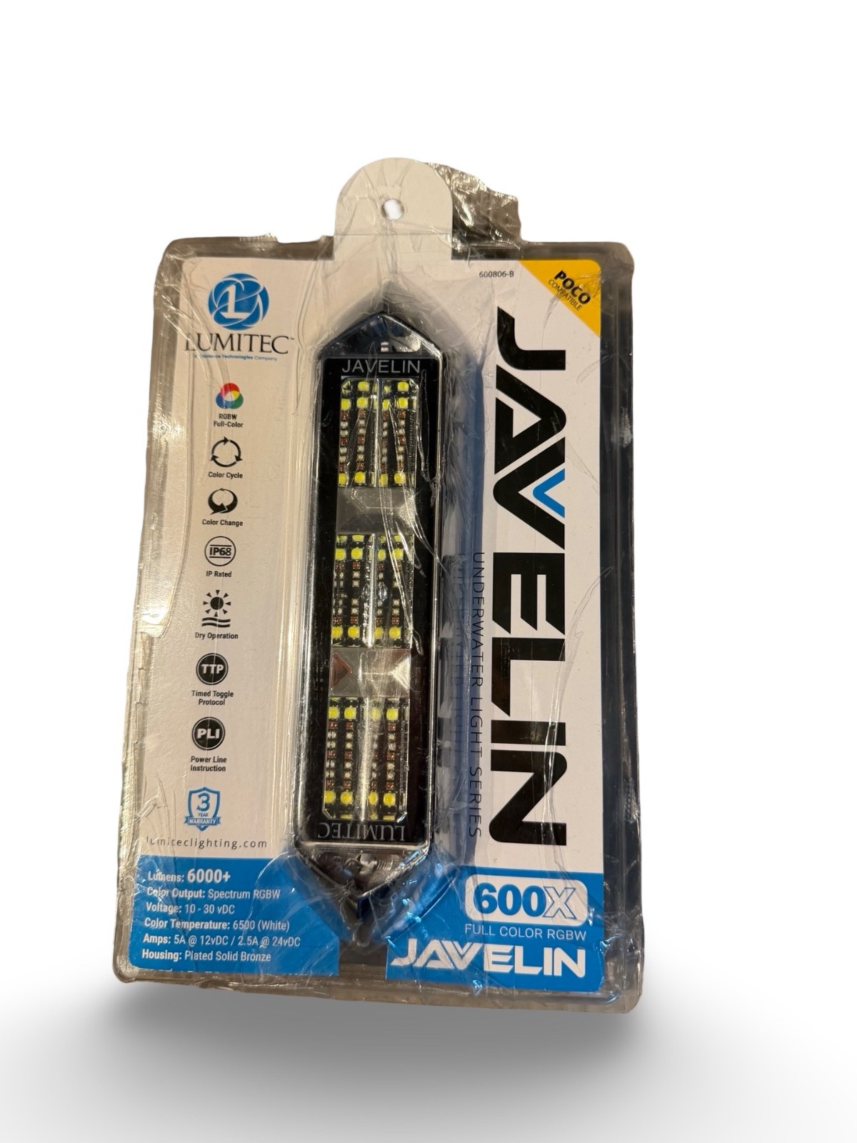 LUMITEC Javelin 600x Underwater Light 101705