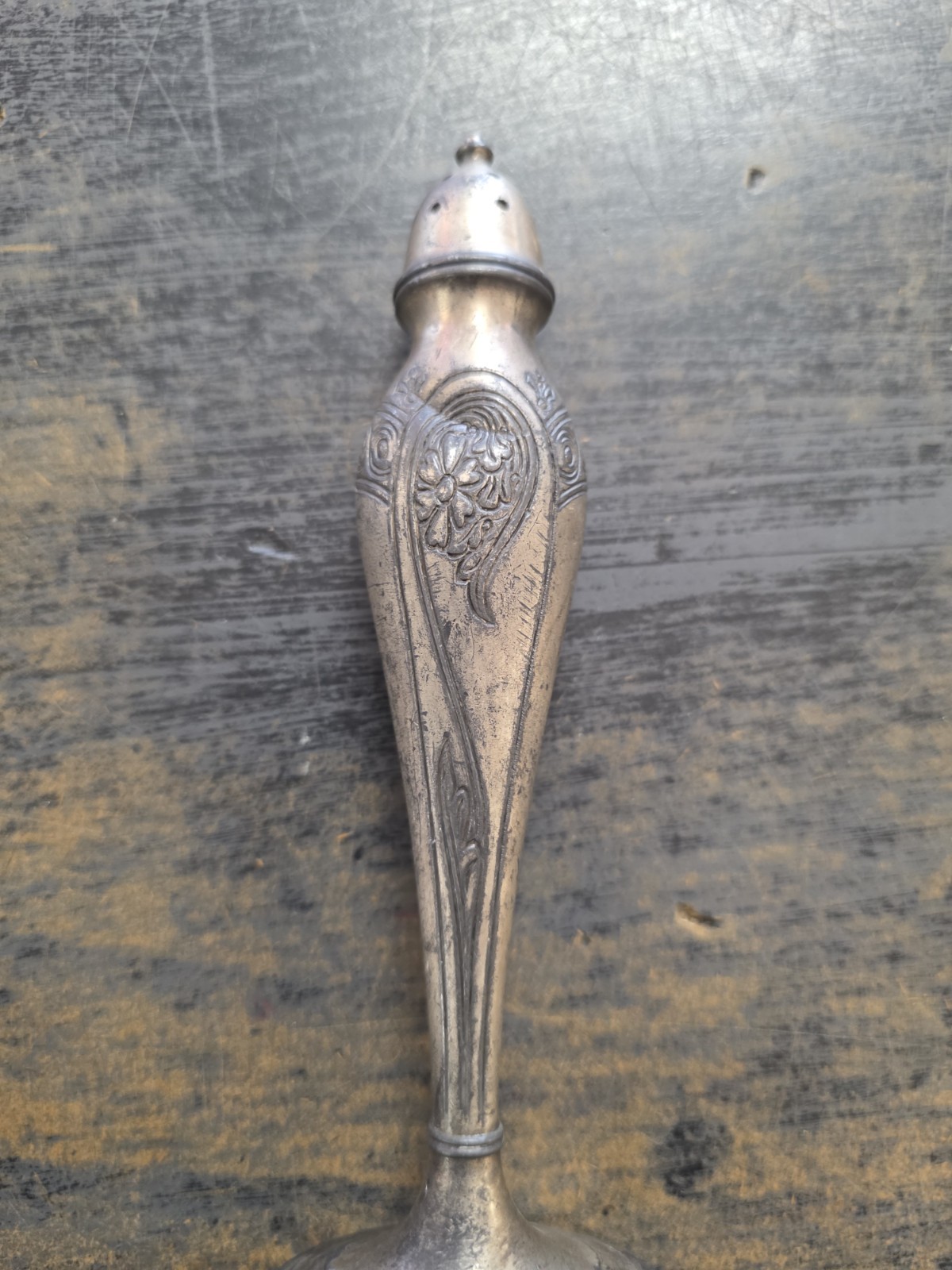 VINTAGE SILVER SALT SHAKER