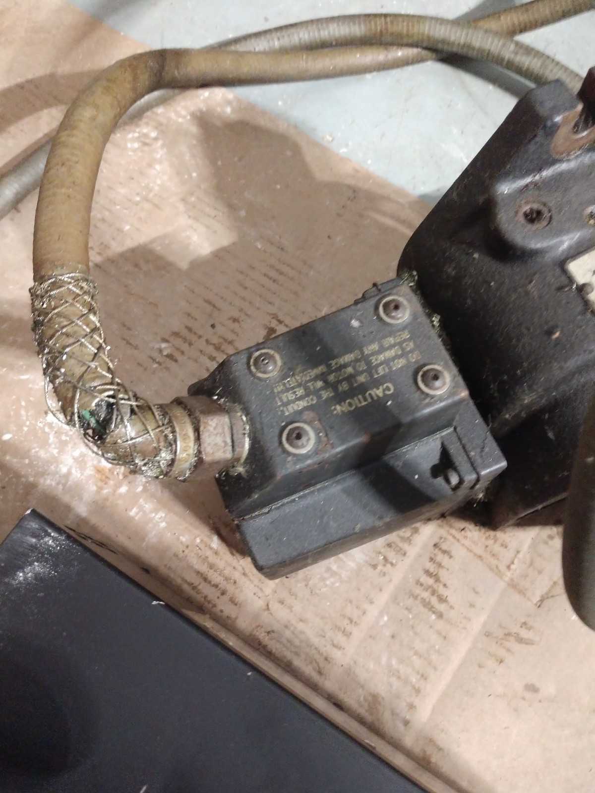 Haas Model 5C 7-Pin CNC Servo Controller Indexer FOR PARTS OR REPAIR