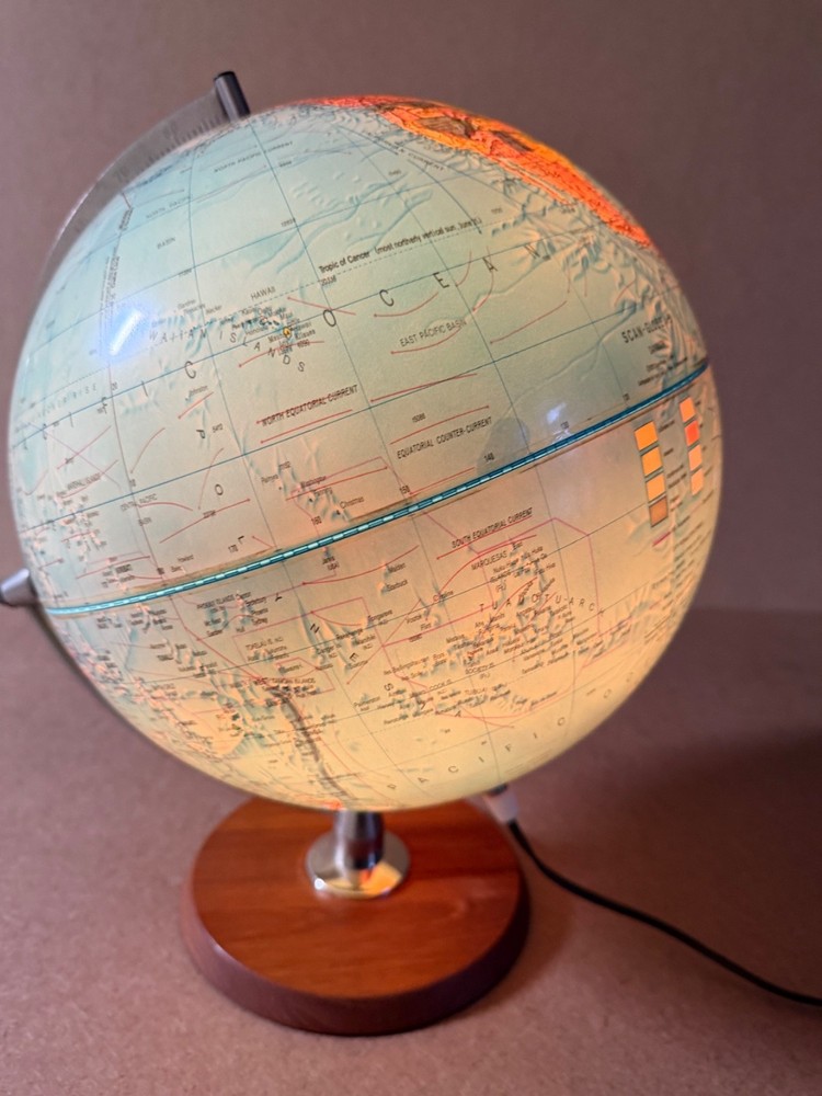 Nice Vintage Scan Globe Danish Dated 1972 Working Order