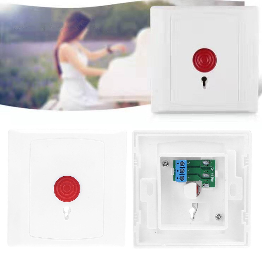 Wired Emergency Panic Alarm Button Intelligent Door Access Property Switch