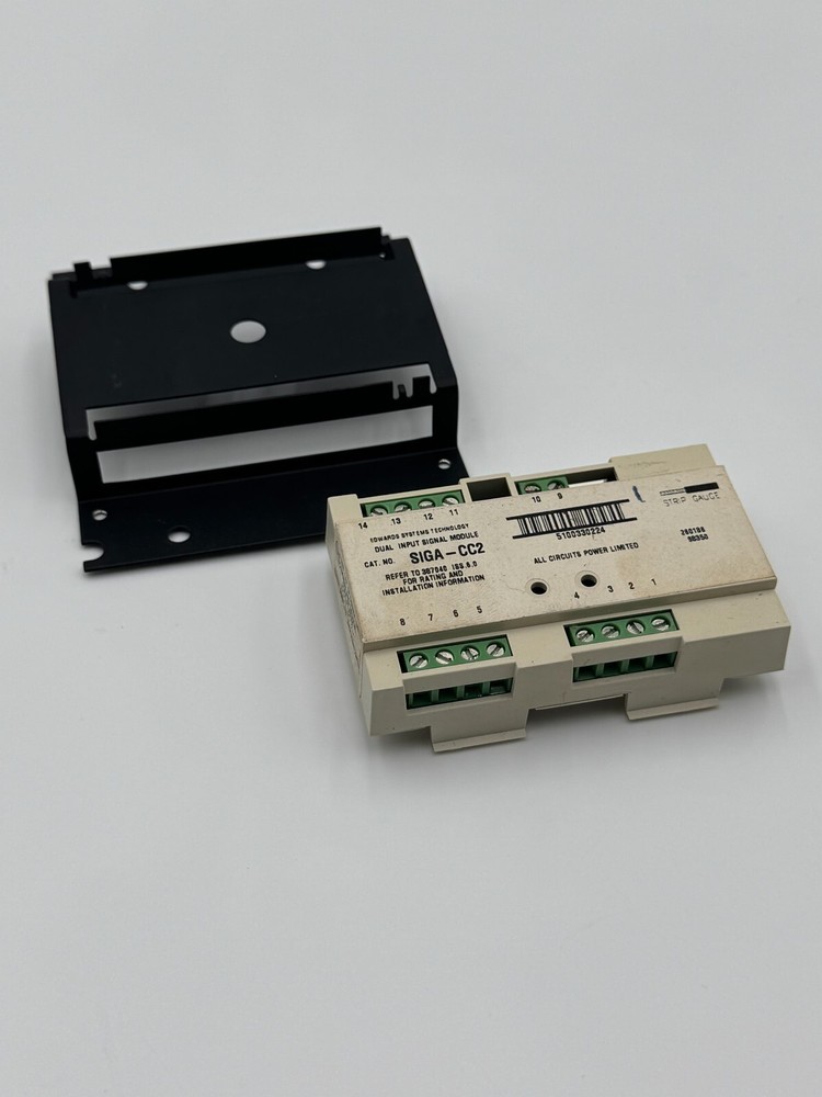 Edwards EST SIGA-CC2 Dual Input Signal Module With Mounting Bracket
