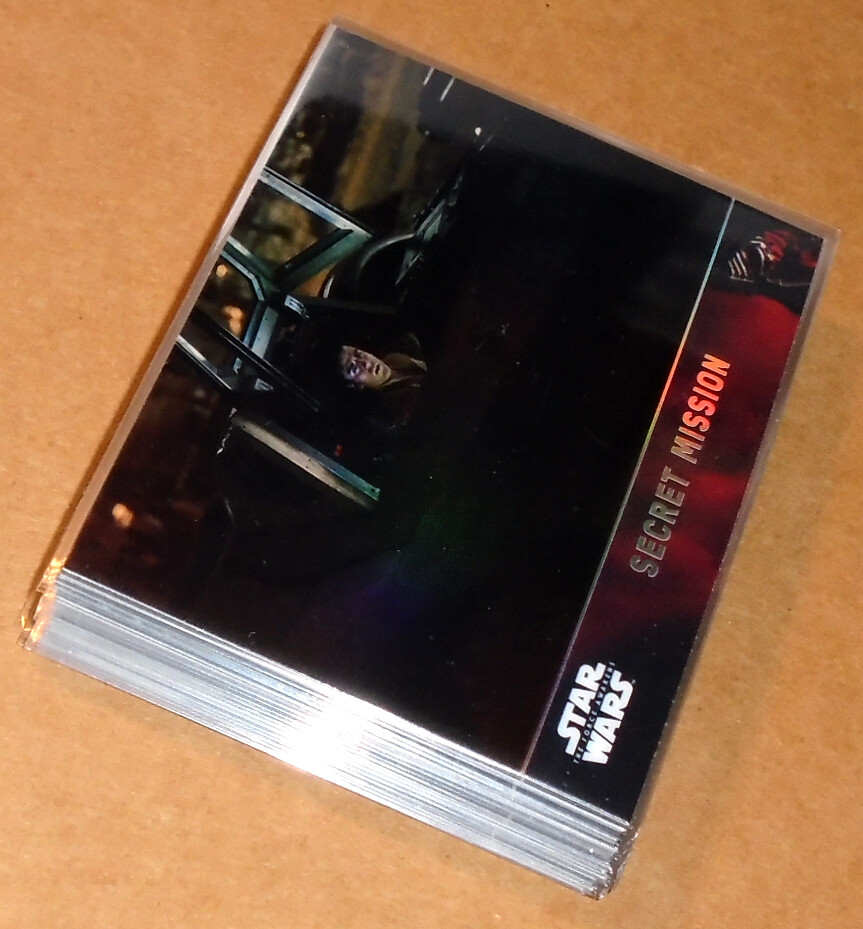 Star Wars Force Awakens Chrome ~ STANDARD REFRACTOR Parallel Lot (20) no dupes