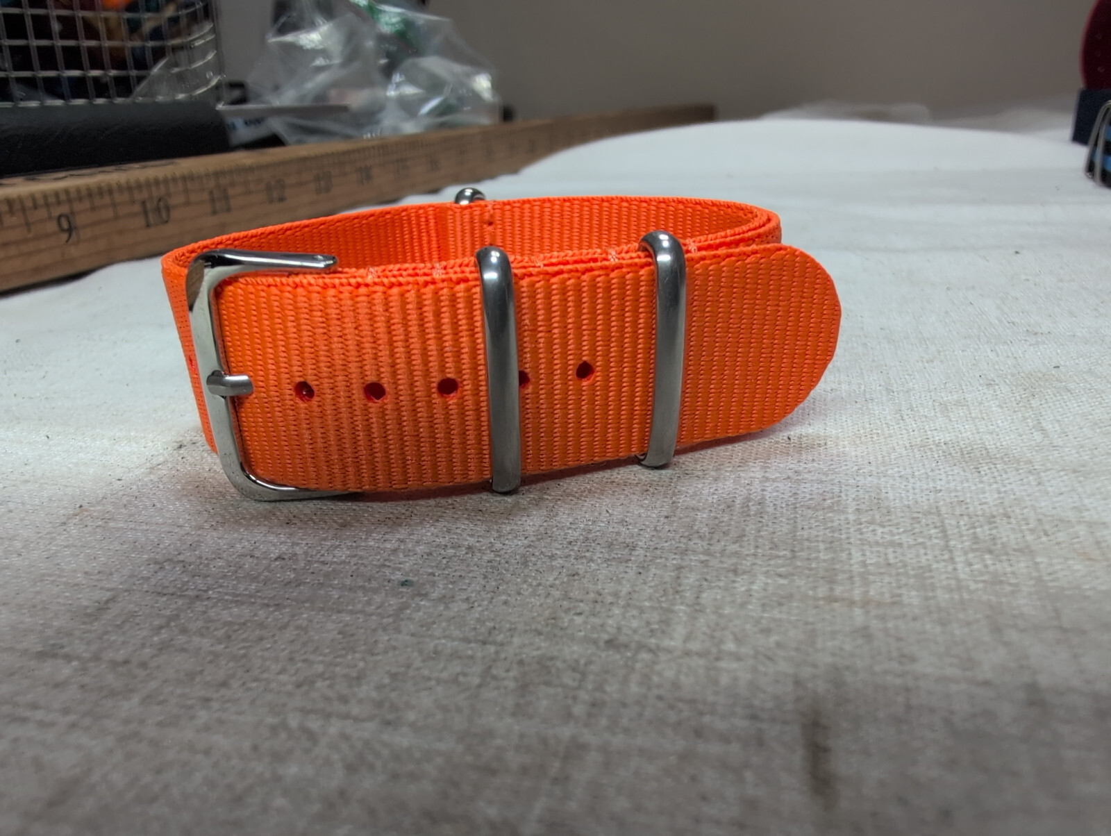 Nylon One-Piece Watch Strap - Minimalist Racing Band - 10-24mm - 20 Flavors