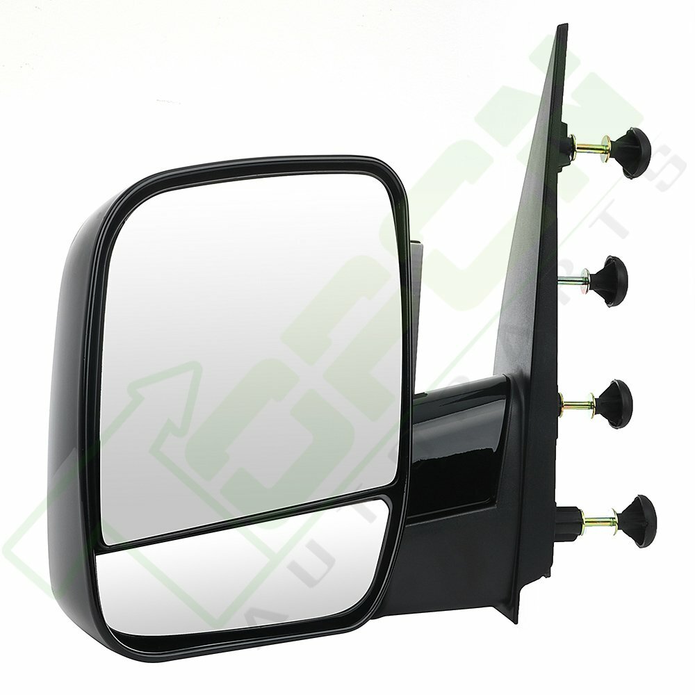 Pair Side View Manual Mirrors For 02-08 Ford E150 E250 E350 E450 E550 Van