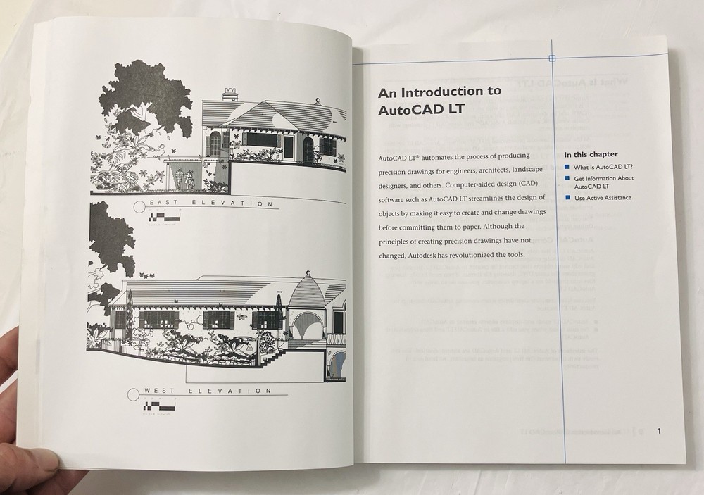 AutoCAD LT 2004 Getting Started Guide + Quick Reference Card Vintage Manual Only