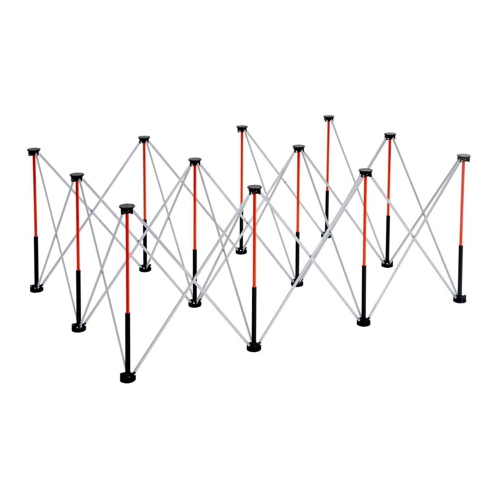 Portable Folding Workstand, 6.12'x4.14' Collapsible Workbench, 4500 LBS Cap