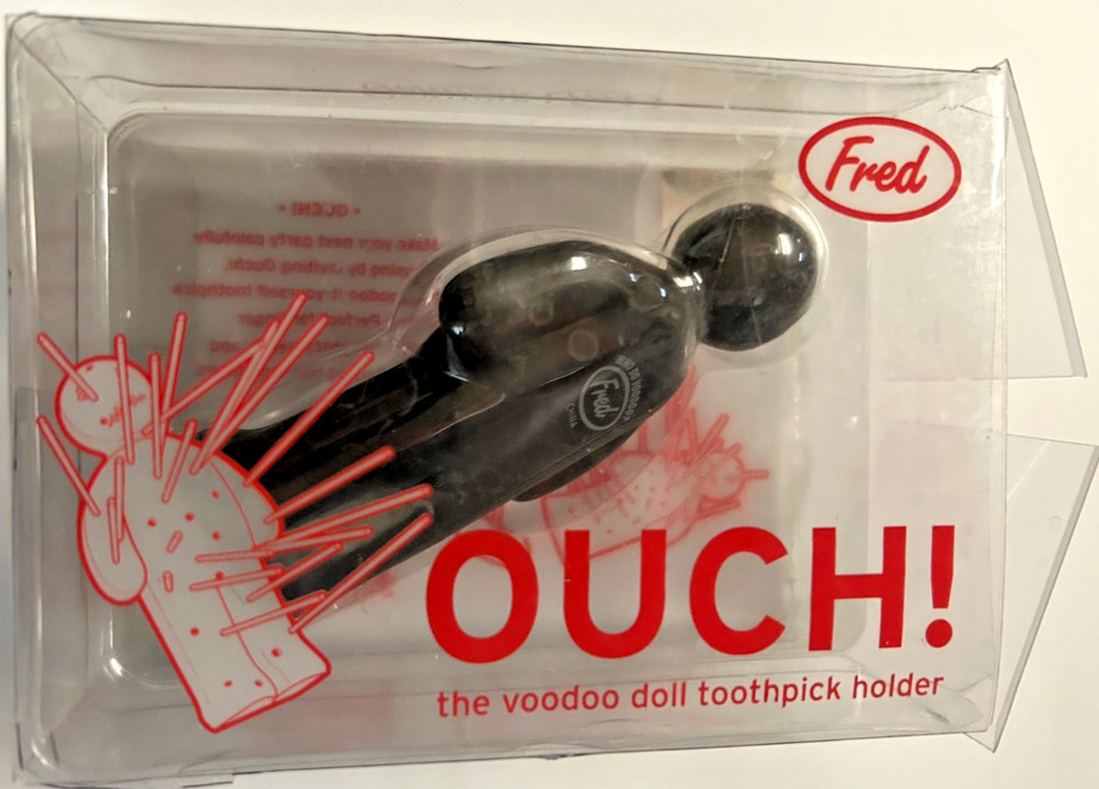 Fred Voodoo Toothpick Holder (still in box)