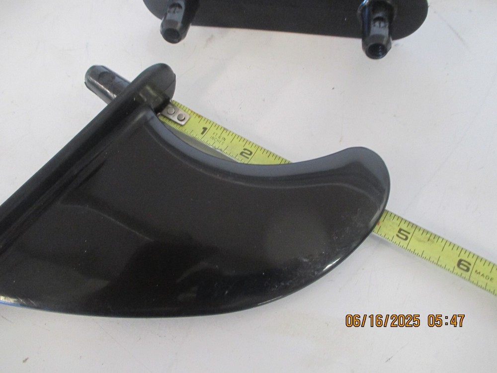 Wave Storm and Soft Top Surfboard Fin Set and Leashes.