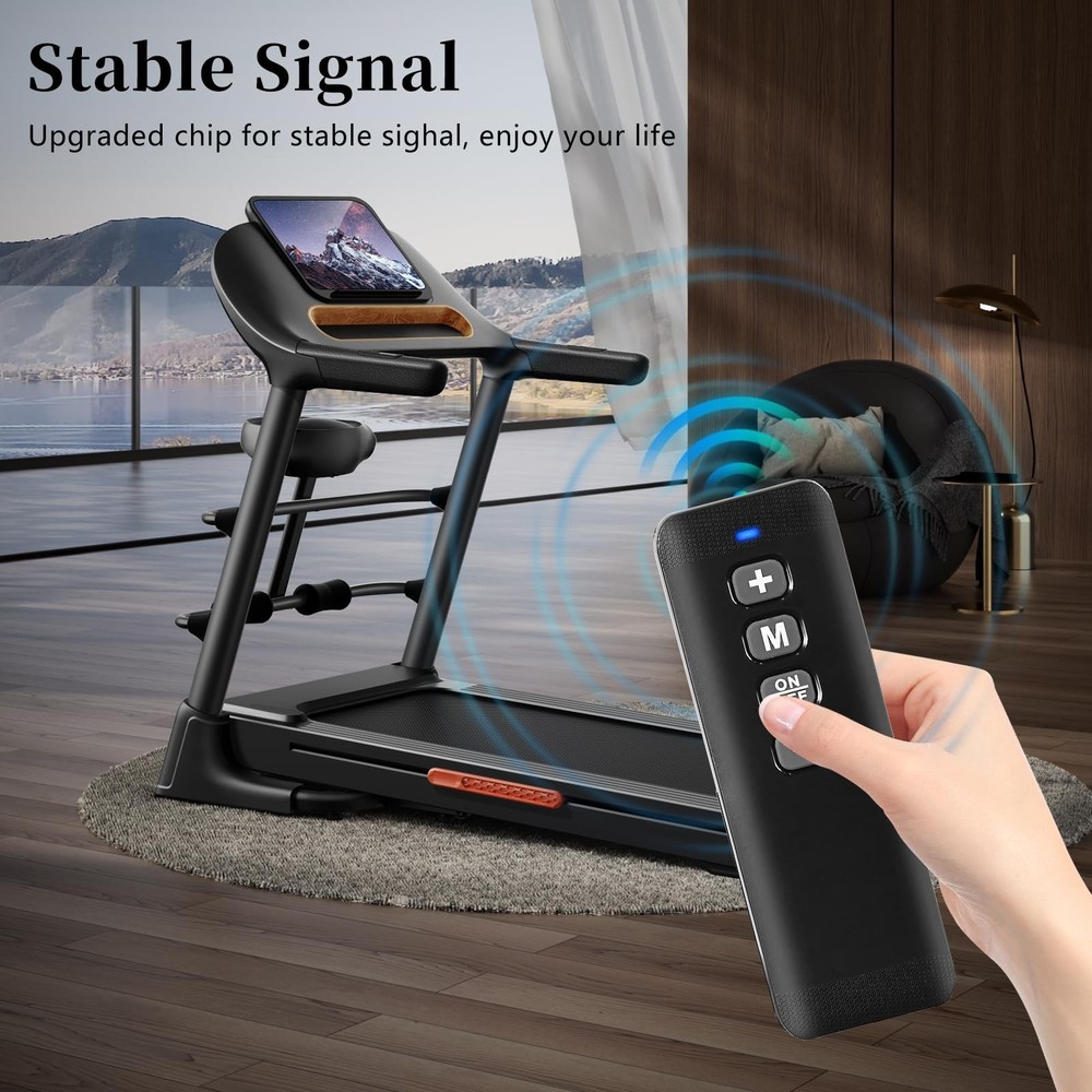 Treadmill Remote Control Replacement, Walking Pad Replacement Black