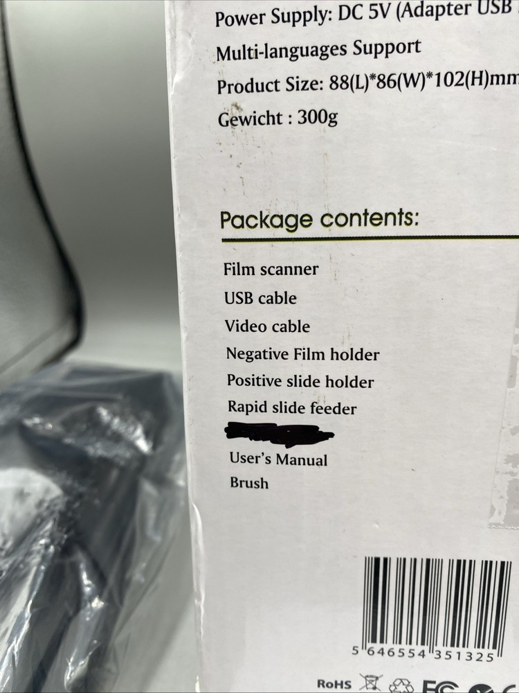 Film Scanner Stand Alone Operation Without A Computer Slide Scanner Tested
