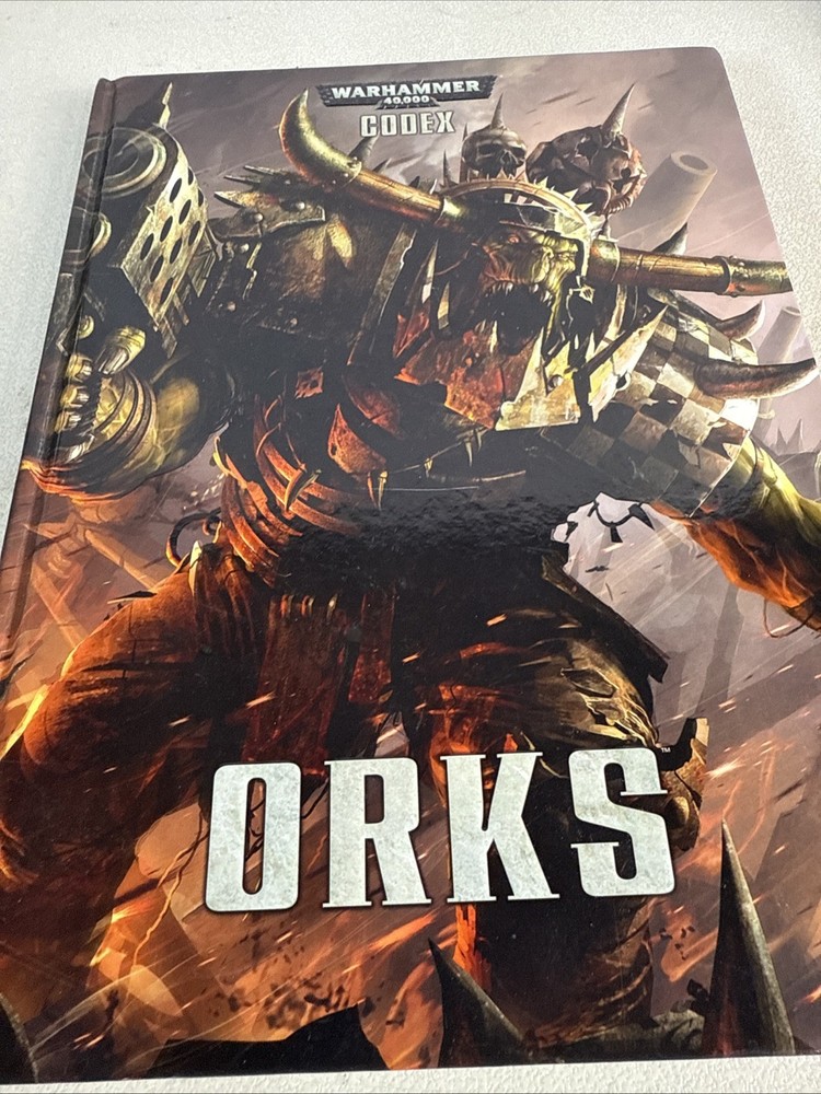 Warhammer 40K Codex: Orks (2018) Games Workshop Hardback Book 8th Ed.