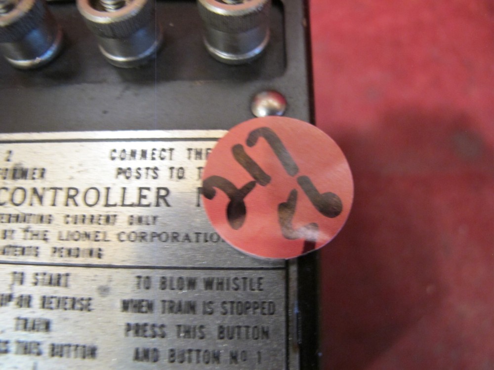 LIONEL #65 Whistle Controller