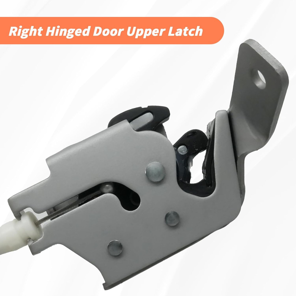 Side Door Latch with Cable Compatible with 1992-2014 Ford E150 E250 E350 Econoli