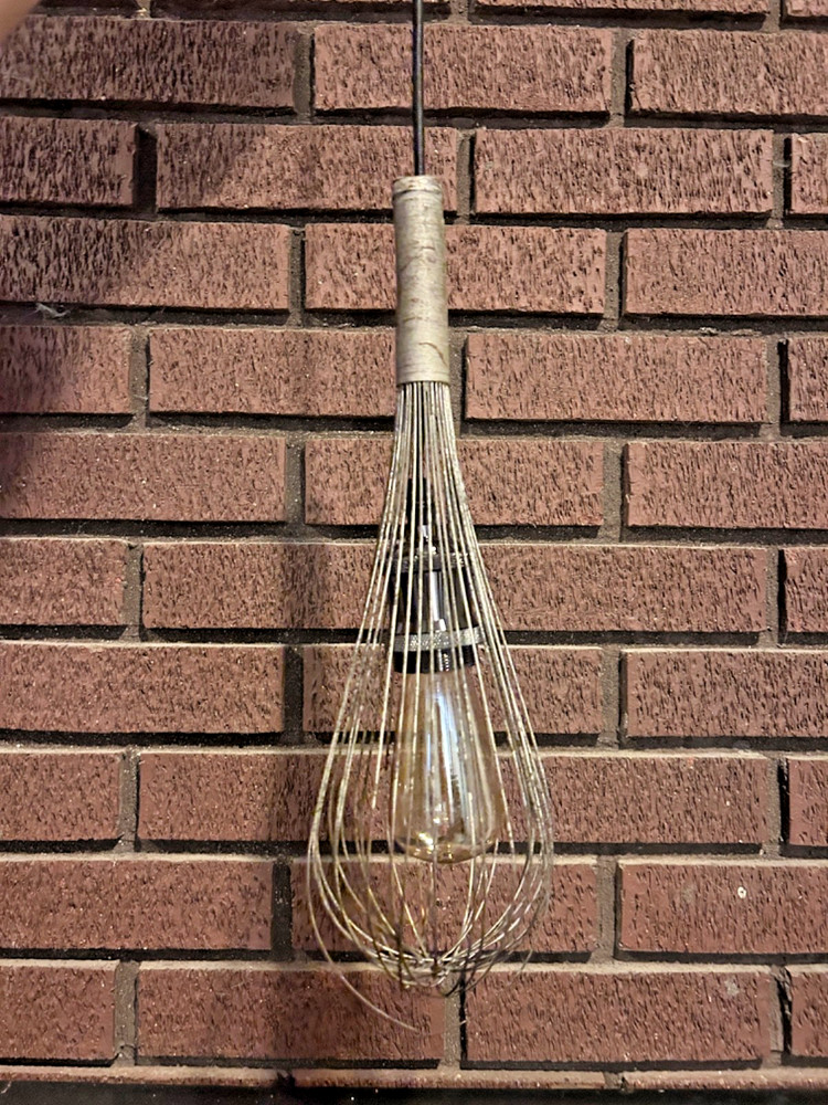 antique kitchen pendant light.