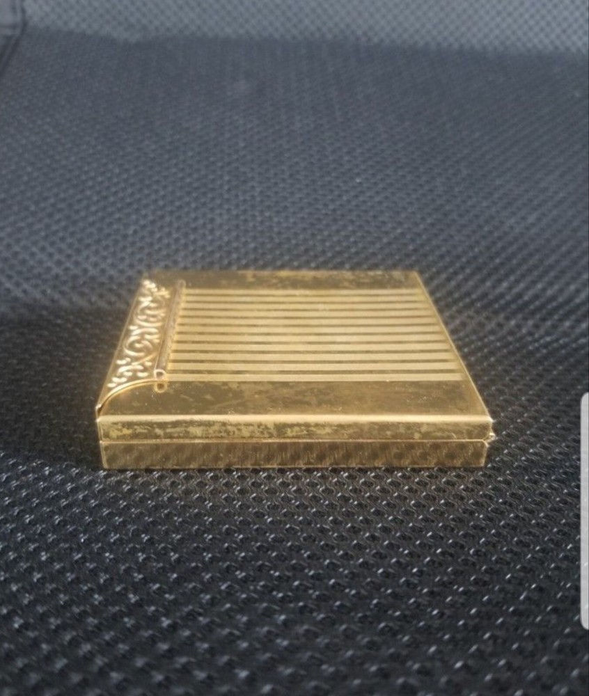 Vintage Powder Cosmetic Case