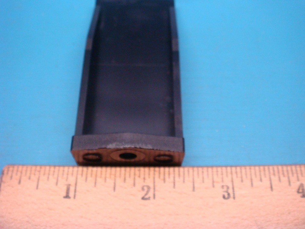 (1) DILLBLOX 59114 2" MOUNTING LEG BLACK PLASTIC FOR DIODE MODULE