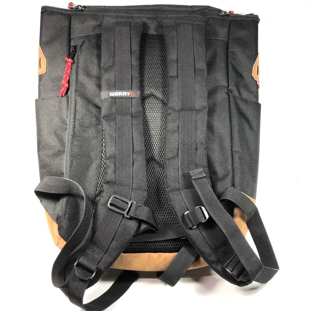 Gerry Baxter 20L Daypack Backpack Hiking Camping Laptop Bag Black EUC