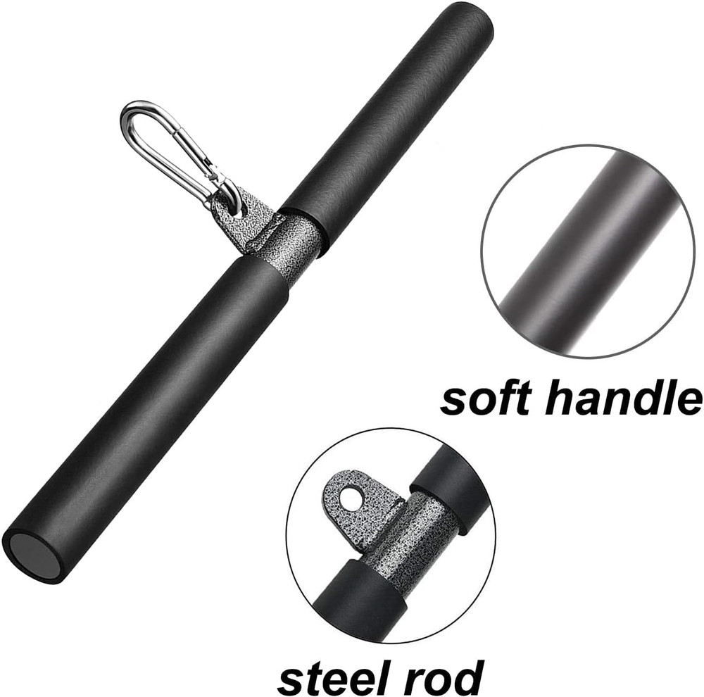 LAT Straight Bar Pull down Bar - Exercise Pulldown Rod for LAT Lifting Cable Mac