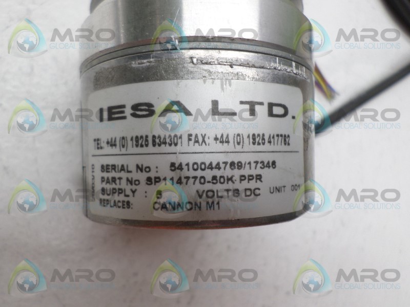 IESA SP114770-50K-PPR ENCODER NSNP