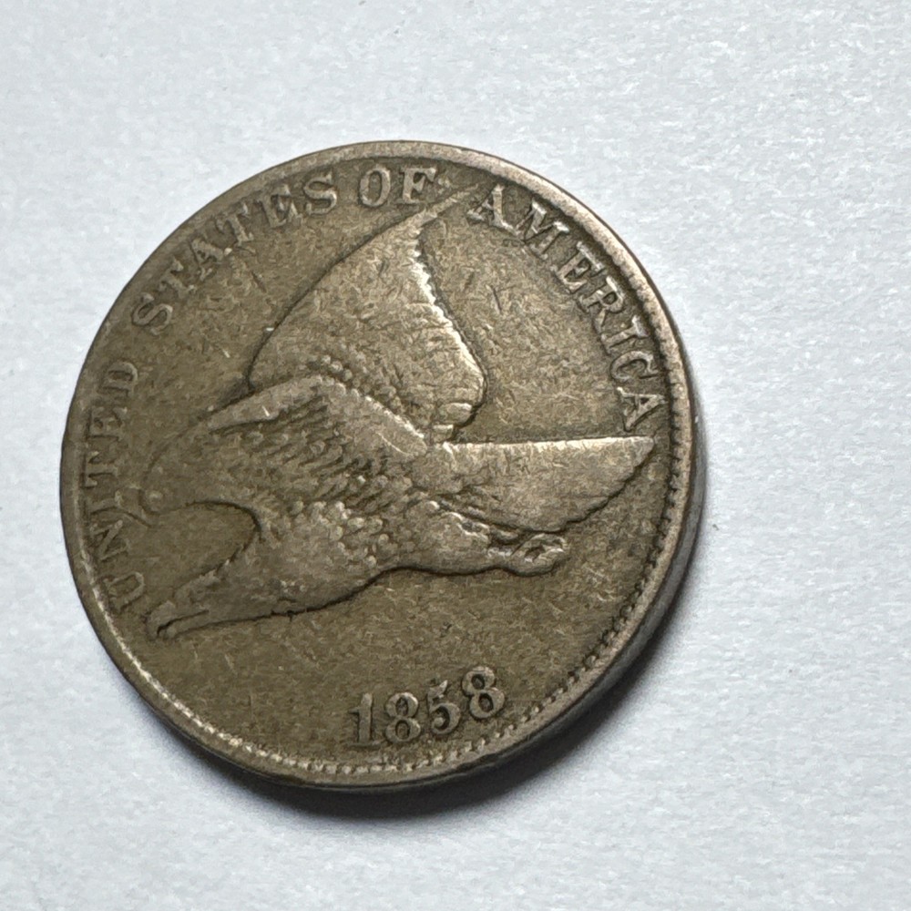 1858 Flying Eagle Cent #50118