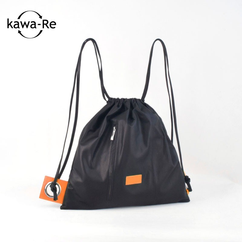 MADA [kawa-Re] Drawstring Backpack (1523BKOR)