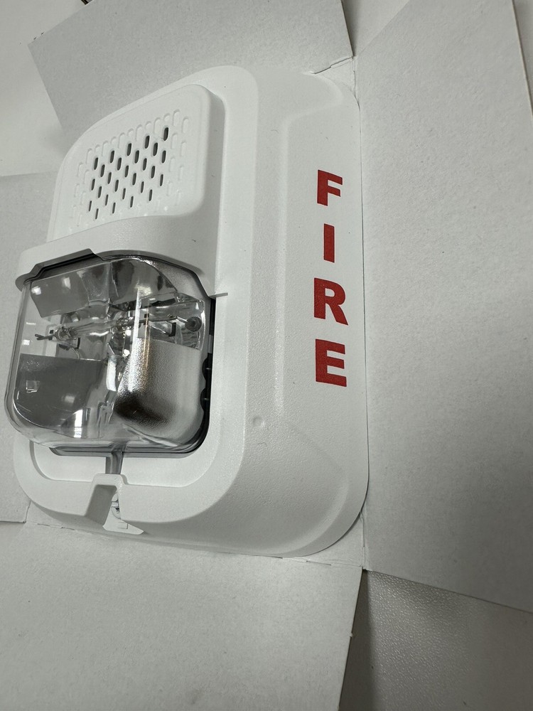 SYSTEM SENSOR P4WL WALL HORN STROBE (WHITE)